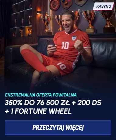 BetScore Casino – karta Ekstremalna Oferta Powitalna 350% do 76 500 zł + 200 DS + 1 Fortune Wheel